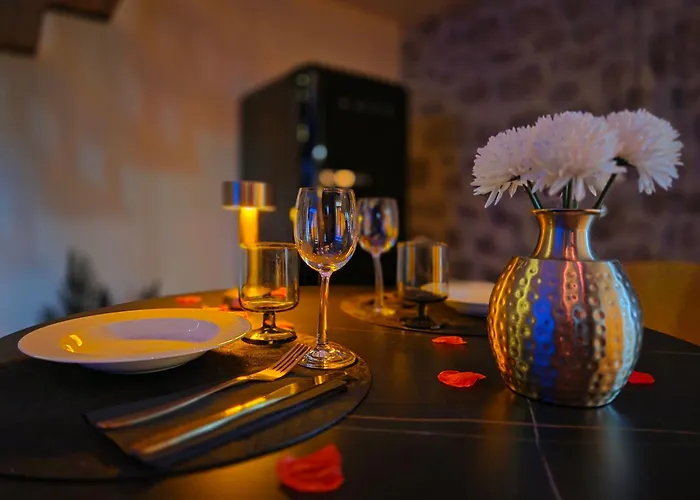 O Sonho Maison Romantique Avec Balneo Et Sauna Privatifs